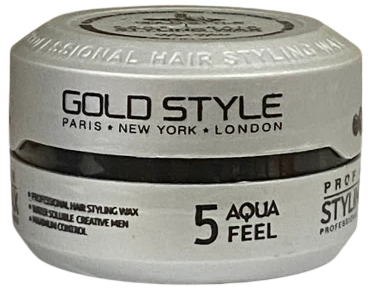 Gold Style Styling Wax Pomade Aqua Feel 5 – Haarwachs 150 Ml