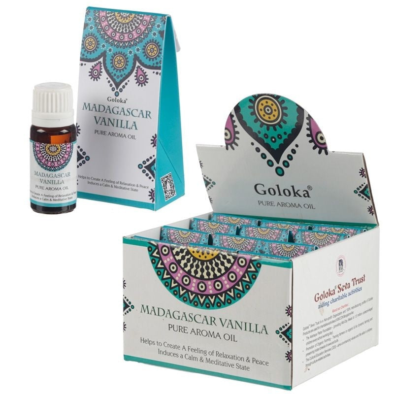 Goloka Natürliches Ätherisches Öl - Madagaskar-vanille 10 Ml