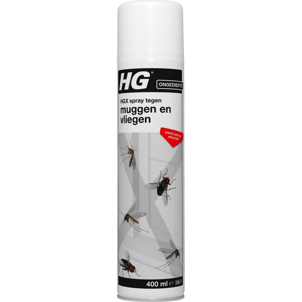 Hg X - Spray Für Mücken Und Fliegen 400 Ml