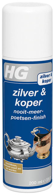 Hg Silber Und Kupfer – Niemals Polierbares Finish, 200 Ml