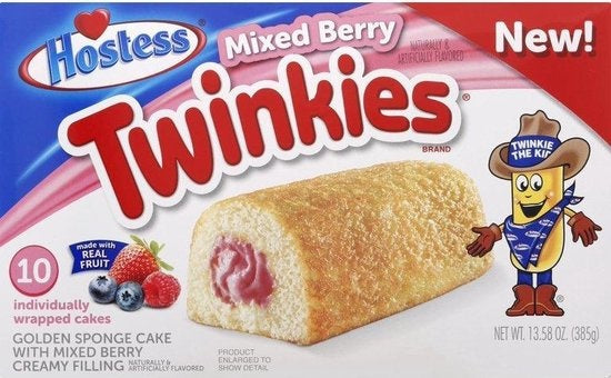 Hostess - Gemischte Beeren-twinkies 10 Beutel 385 G