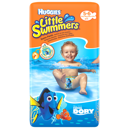 Huggies Kleiner Schwimmer 3/4 7–15 Kilo – 12 Stück