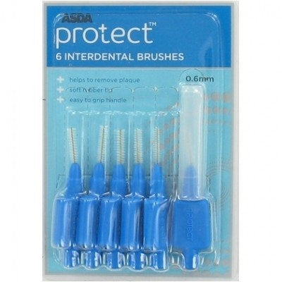 Protect Interdentalbürsten 0,6 Mm – 6 Stück