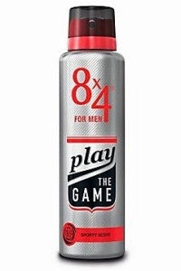 8x4 Deo-spray Play The Game - 150 Ml