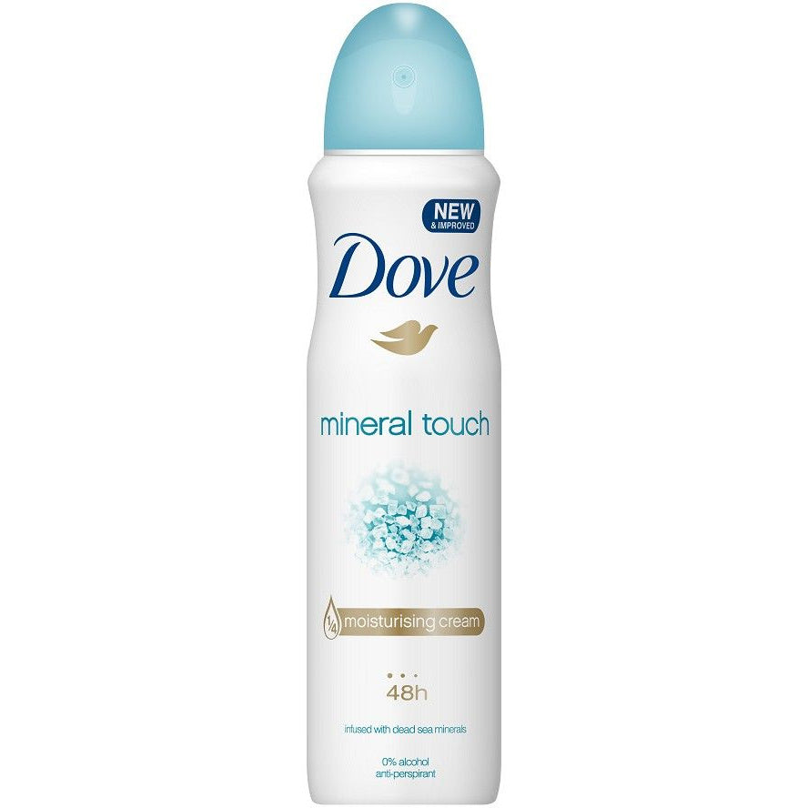 Dove Körperspray 150 Ml Mineral Touch (af/as/am)