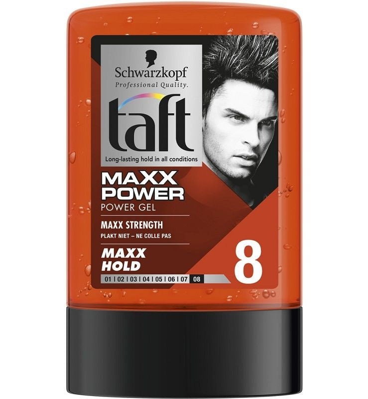 Schwarzkopf Taft Men Maxx Power Gel Nr. 8 Tube Maxx Starke