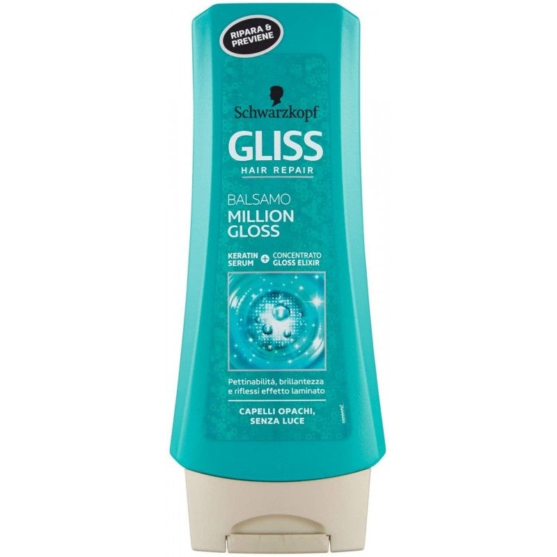 Gliss Kur Schwarzkopf Conditioner – Million Gloss 200 Ml