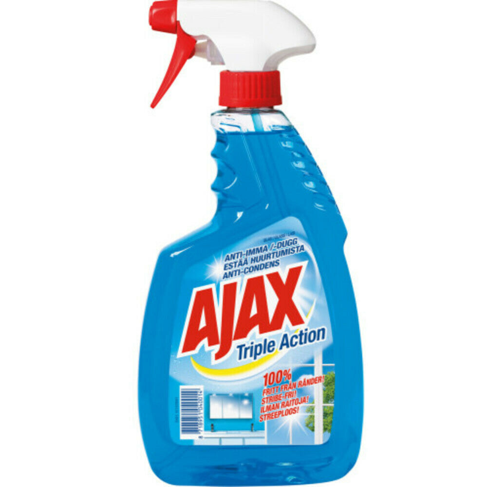 Ajax Glasspray 750ml Entfetten & Spuren Entfernen