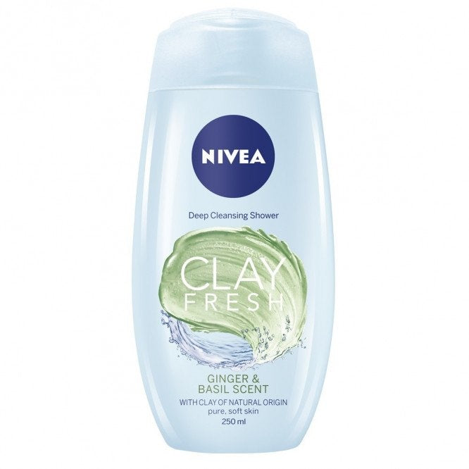 Nivea Duschgel 250ml Tonerde Ingwer & Basilikum Duft