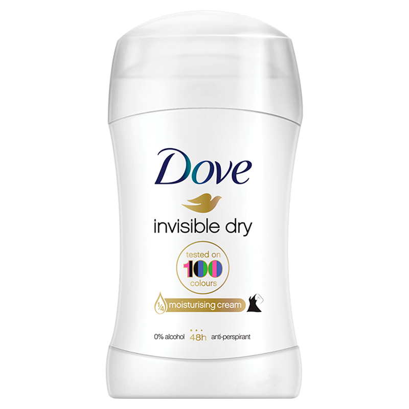 Dove Stick 40ml Unsightbar Trocken