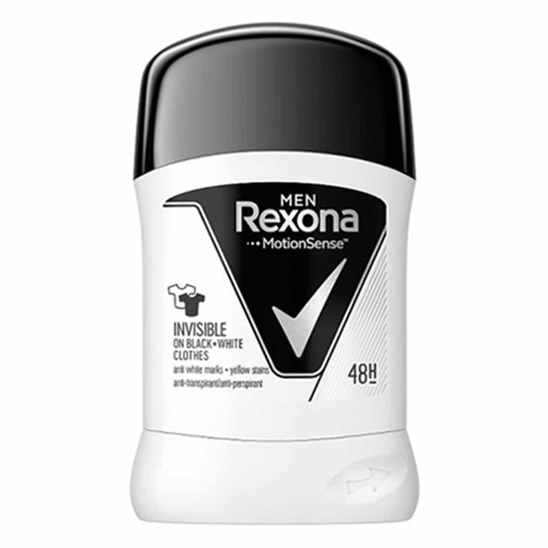 Rexona Stick 40g Unsichtbar Schwarz & Weiß Für Männer