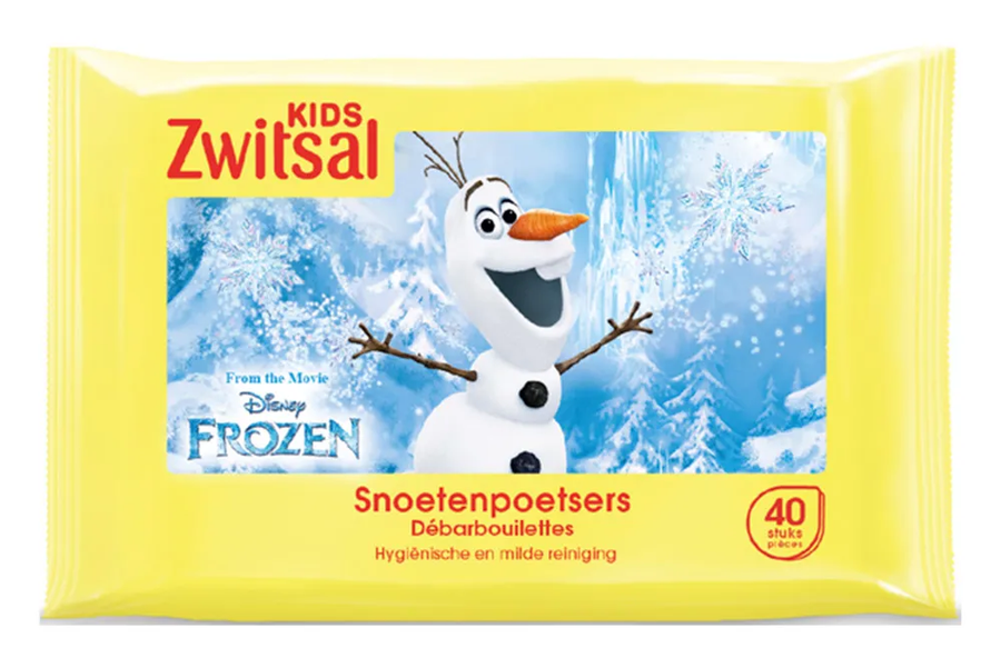 Zwitsal Snoot-reiniger 40 Stück Disney Frozen