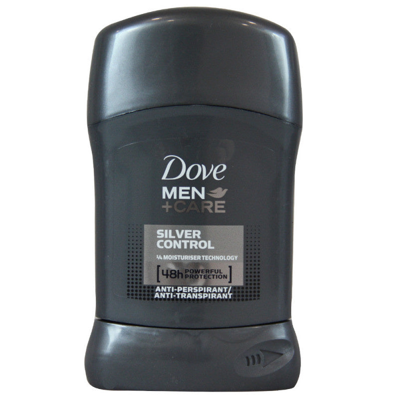 Dove Stick 50ml Silver Control Männer + Pflege