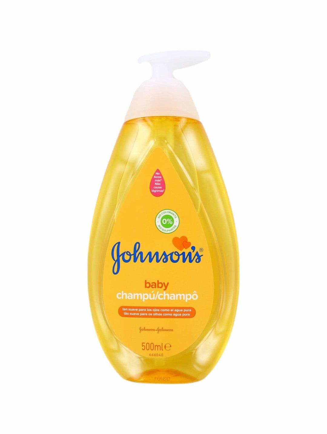 Johnson's Babyshampoo 500 Ml Regular Pump