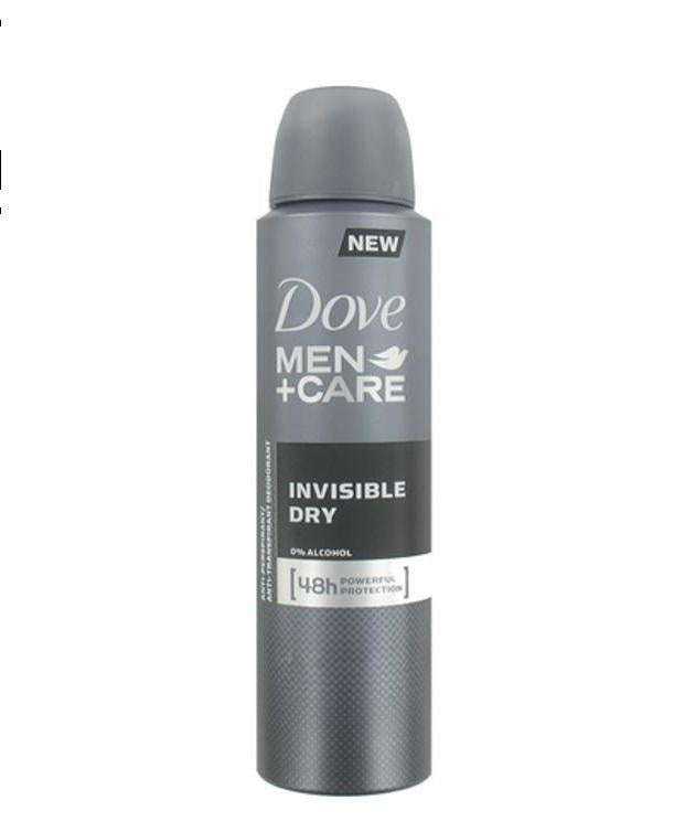 Dove Körperspray 150 Ml Invisible Dry Für Männer