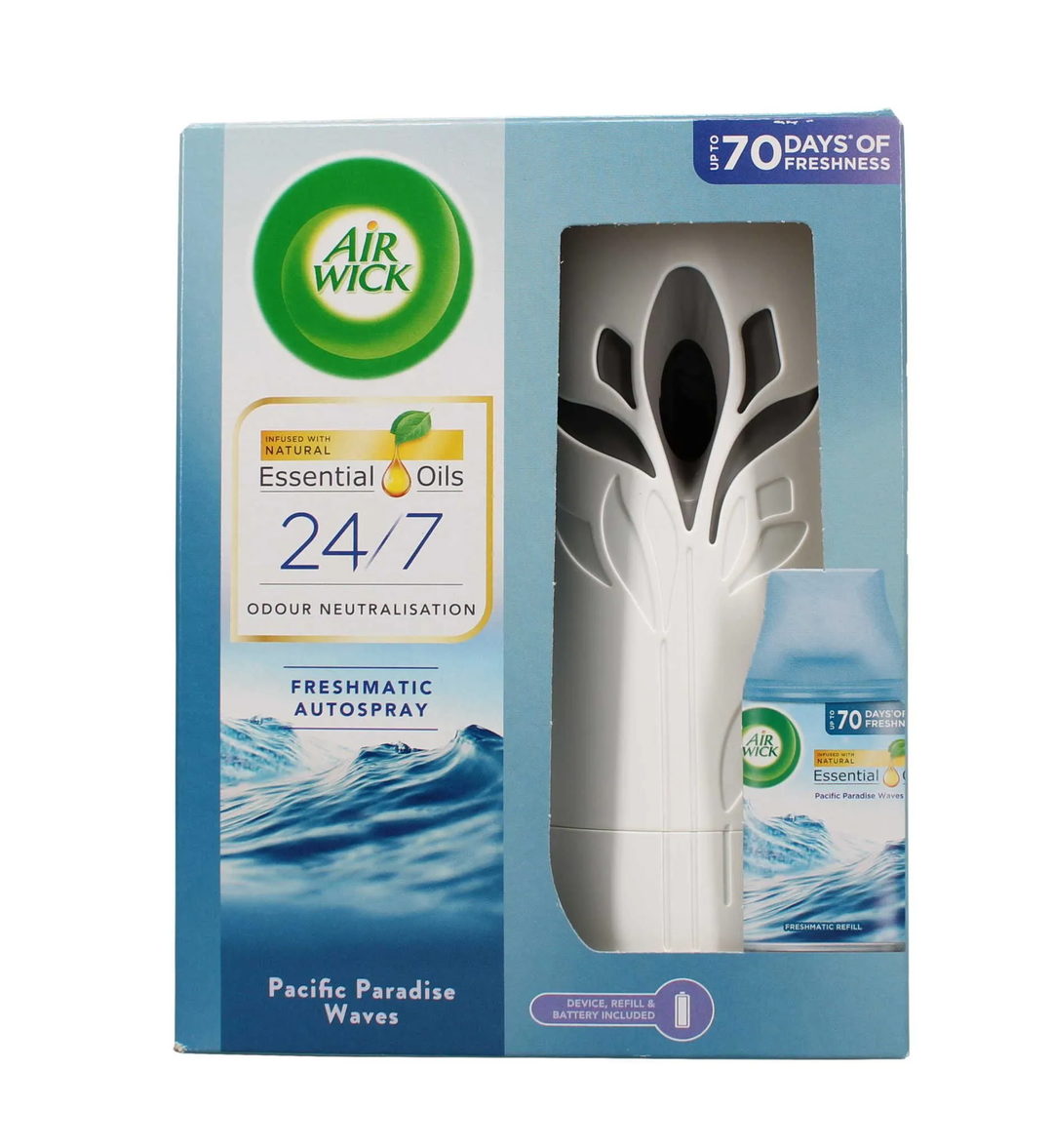 Airwick Fresh Matic + Nachfüllpackung Pacific Paradise Waves