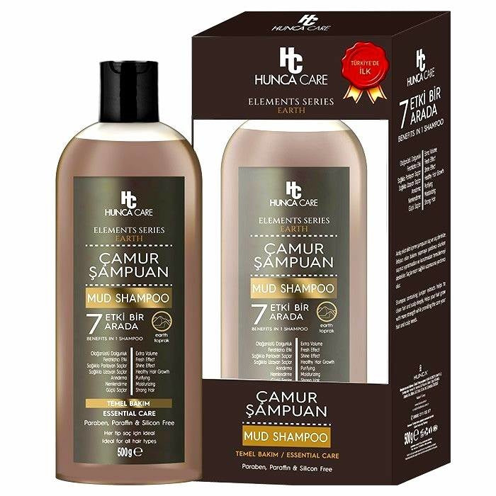 Hunca Pflegeschlamm-shampoo 7 In 1 - 500 Ml