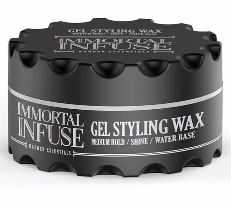 Immortal Infuse Gel Styling Wachs Schwarz 150 Ml