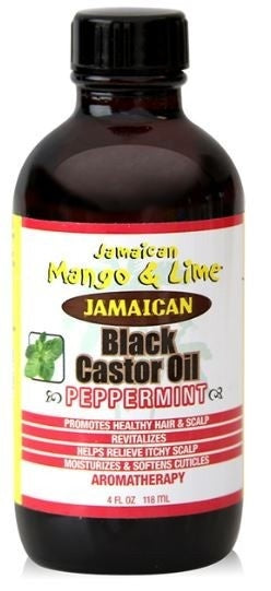 Jamaican Schwarzes Rizinusöl Pfefferminze 118 Ml