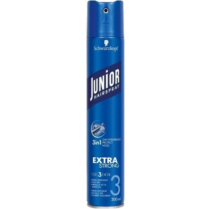 Schwarzkopf Junior Extra Strong Nr. 3 – Haarspray 300 Ml