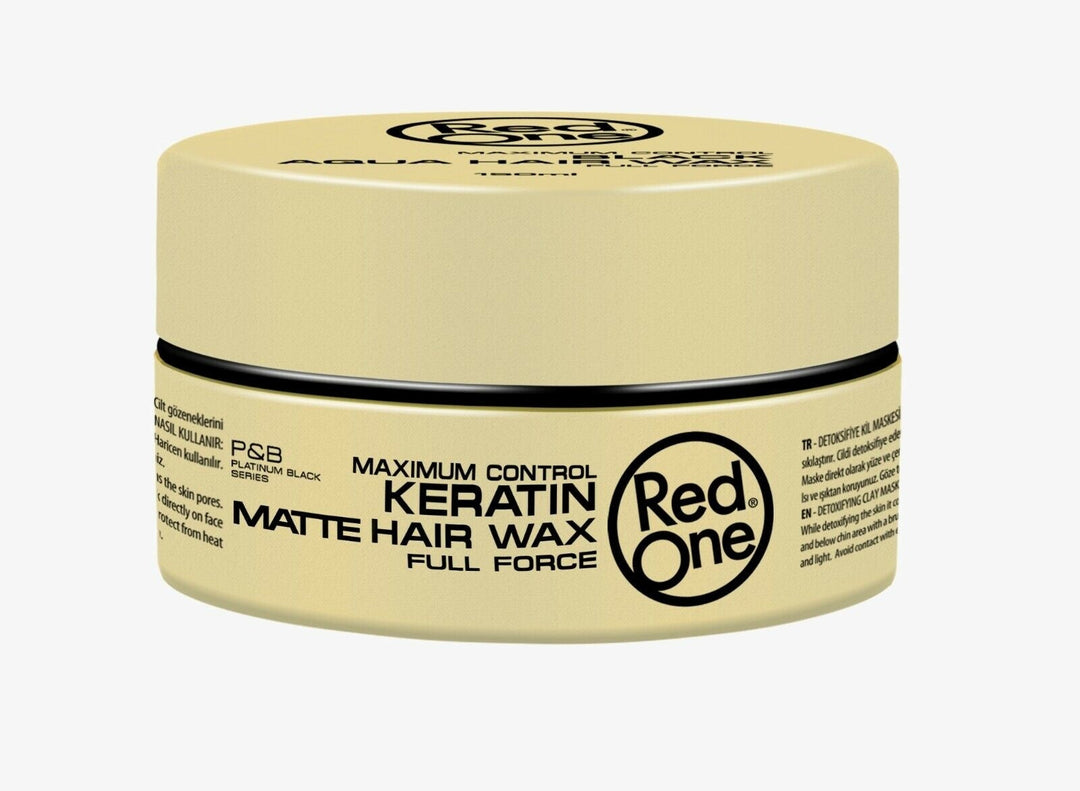 Red One Maximum Control Keratin Matte Haarwachs 150 Ml