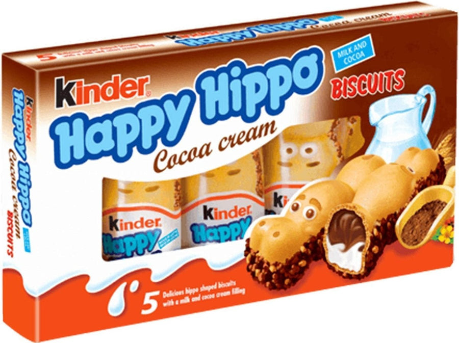 Kinder - Happy Hippo Keks 5x20,7 Gramm