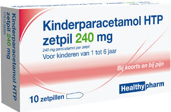 Healthy Paracetamol-zäpfchen 240 Mg – 10 Sup