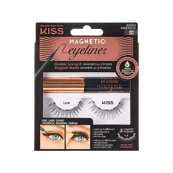 Kiss - Magnetisches Eyeliner- Und Wimpernset