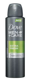 Dove Men Deo Spray Extra Fresh 150 Ml