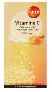 Roter Vit C Brause-duo Aprikose-orange – 2x20 Tabletten