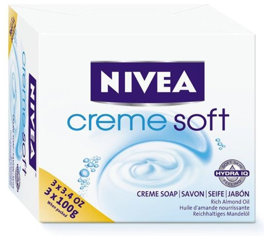 Nivea Seifencreme Trio – 3x100 Gramm