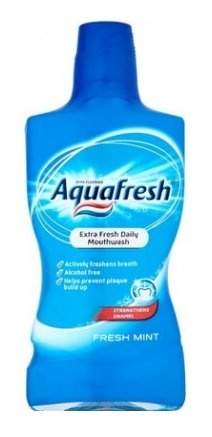 Aquafresh Munwasser Friesische Minze - 500 Ml