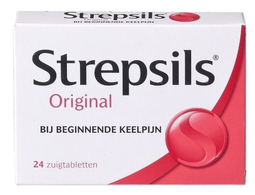 Strepsils Original Rot - 24 Stück