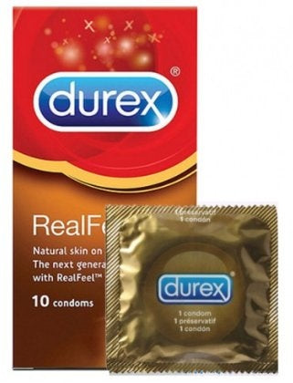 Durex Echtes Gefühl, Latexfrei – 10 Stück