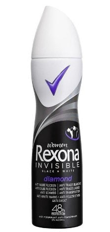 Rexona Damen Deospray Invisible Black & White - 150 Ml