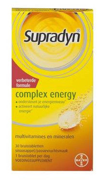 Supradyn Komplexe Energie-brause-tabletten – 30 Tabletten