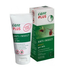 Care Plus A-insekten-deet-gel 30 % – 80 Ml