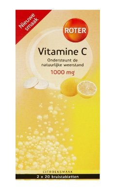 Roter Vit C Brause-duo Zitrone – 2x20 Tabletten