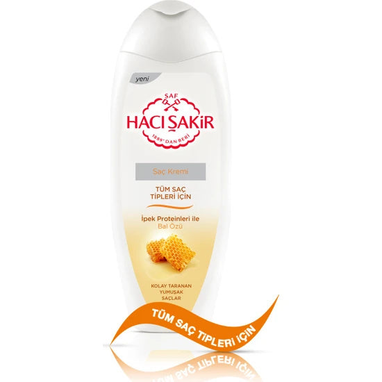 Haci Sakir Conditioner Honig Für Alle Haartypen – 450 Ml