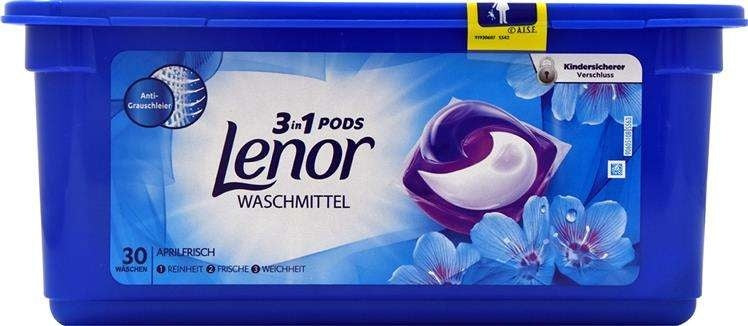 Lenor Waschmittel – 3-in-1-pods, 30 Stück