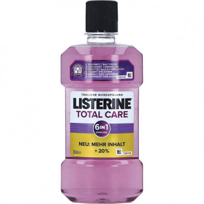 Listerine Total Care 6 In 1 – Mundwasser 600 Ml