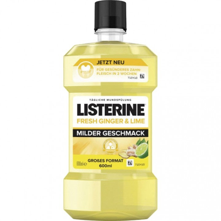 Listerine Frischer Ingwer & Limette - Mundwasser 600ml