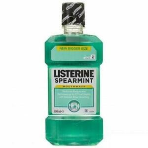 Listerine - Mundwasser Mit Grüner Minze, 600 Ml