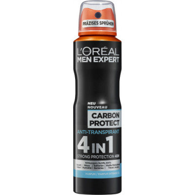 L'oréal Men Expert Deodorant Spray – Carbon Protect 150 Ml