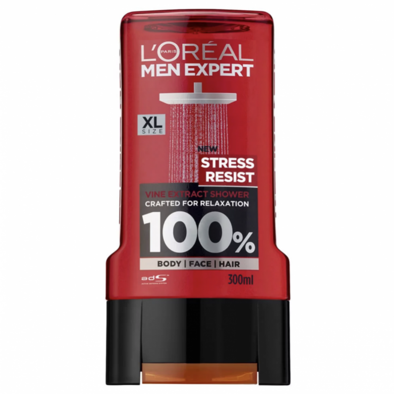 L'oréal Men Expert Stress Resist – Duschgel 300 Ml