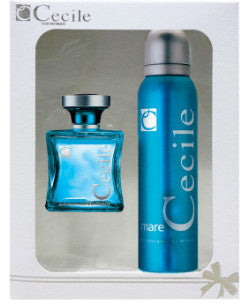 Cecile Damen Mare Geschenkset Edt Spray 100 Ml & Deodorant 150 Ml – 1 Stück