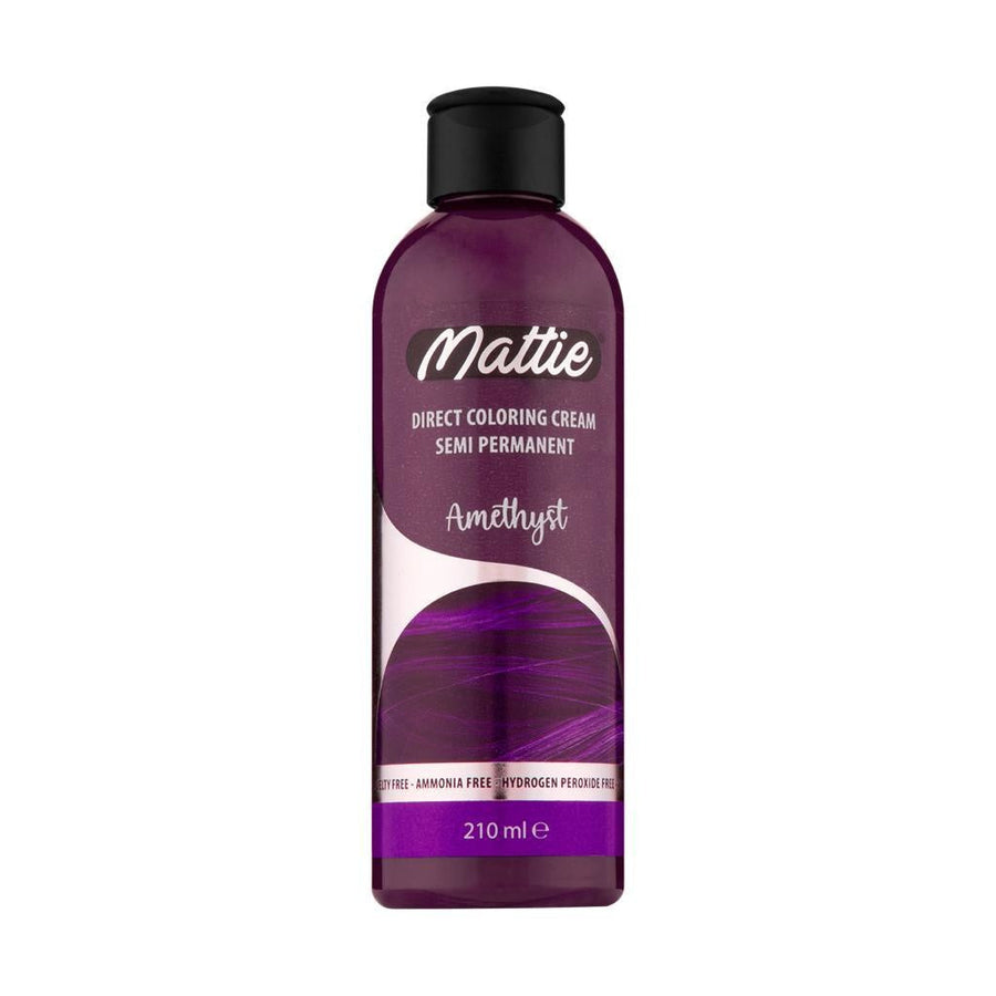 Mattie Direktfärbecreme Semi-permanent - Amethyst 210ml