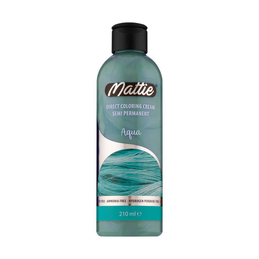 Mattie Direktfärbecreme Semi-permanent - Aqua 210ml