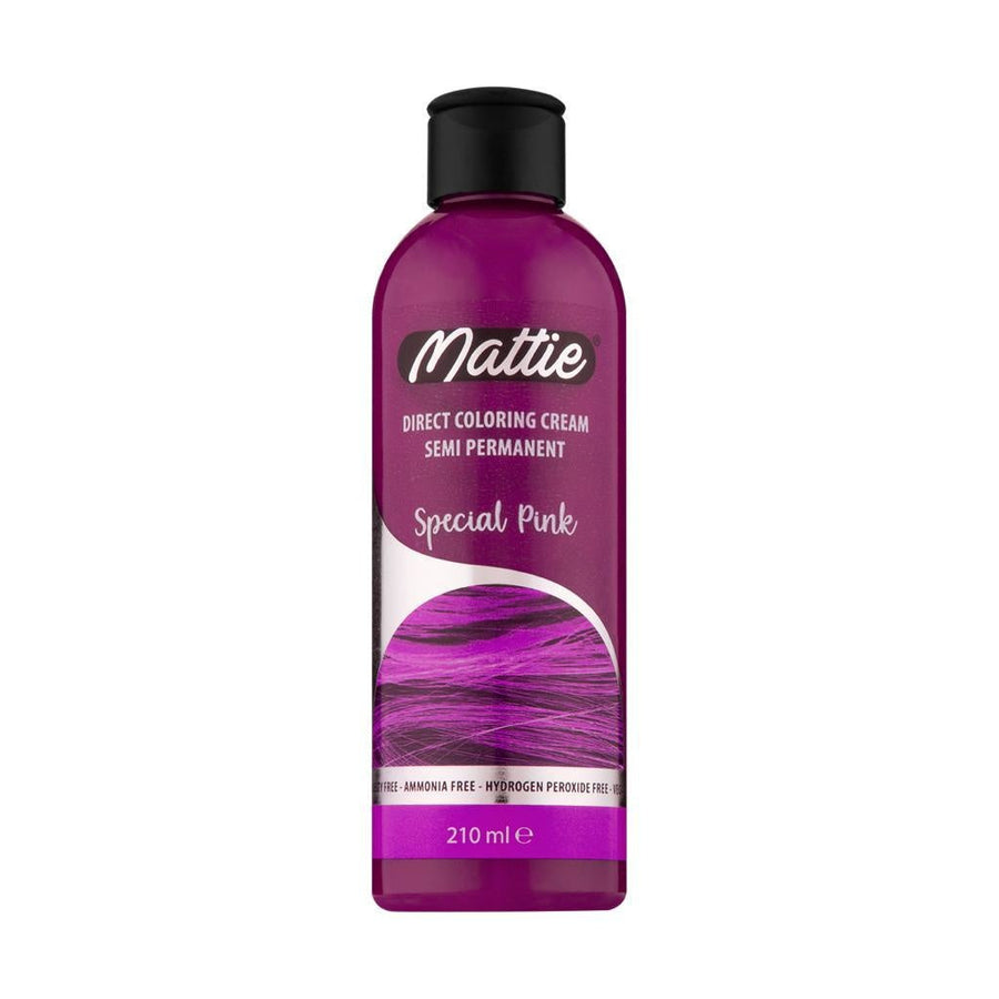 Mattie Semipermanente Direkt-färbecreme - Spezialrosa 210 Ml