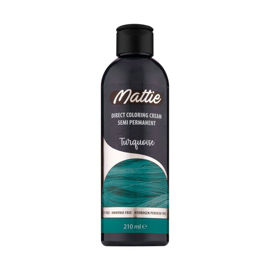 Mattie Direktfärbecreme Semi-permanent - Türkis 210ml